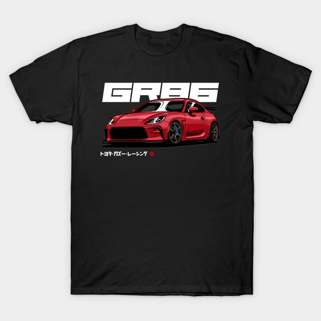 Toyota GR 86 T-Shirt by idrdesign